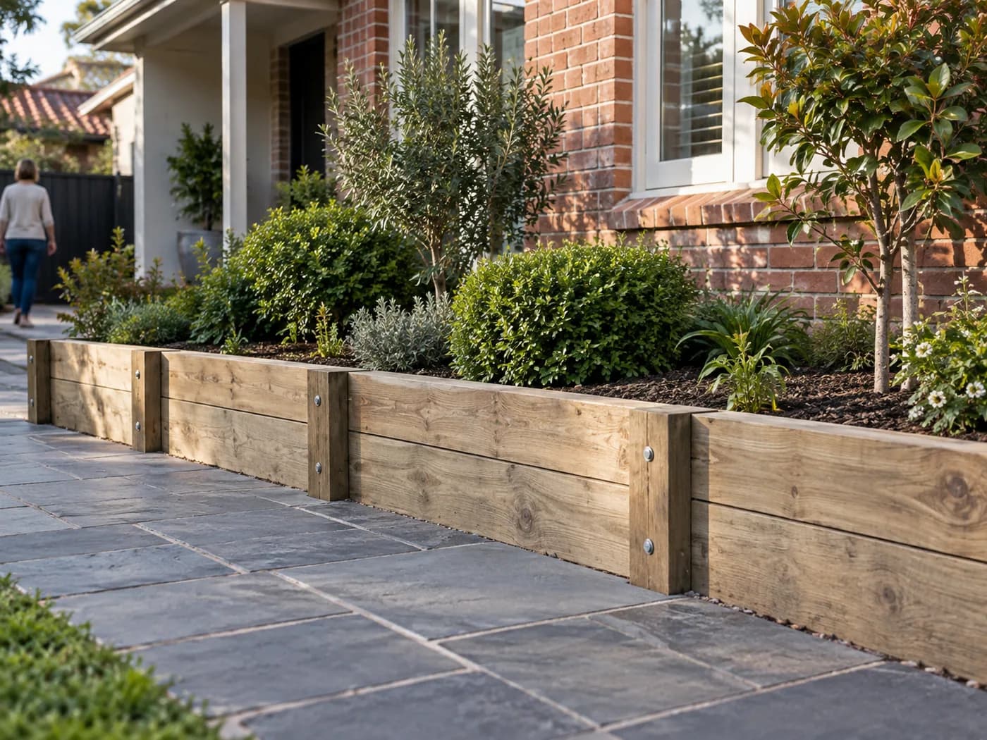 Illustrative timber wall type in Melbourne